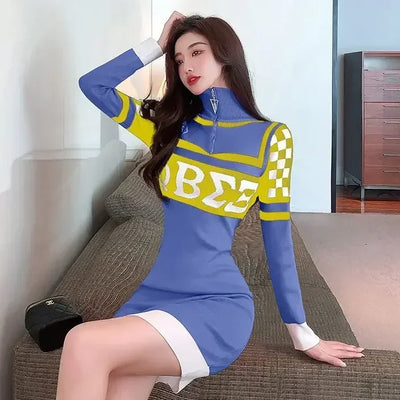 Long Sleeve Crochet Bodycon Dress – Sexy & Elegant Knit Outfit