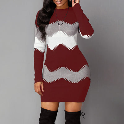 Knitted Bodycon Dress – Casual Beachwear