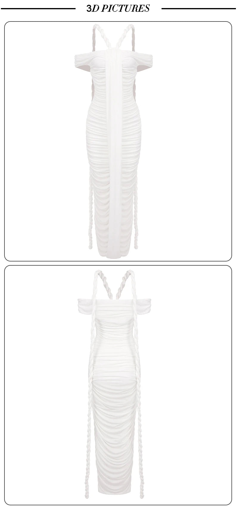 Off Shoulder Ruched Bodycon Dress – Elegant Evening & Party Gown