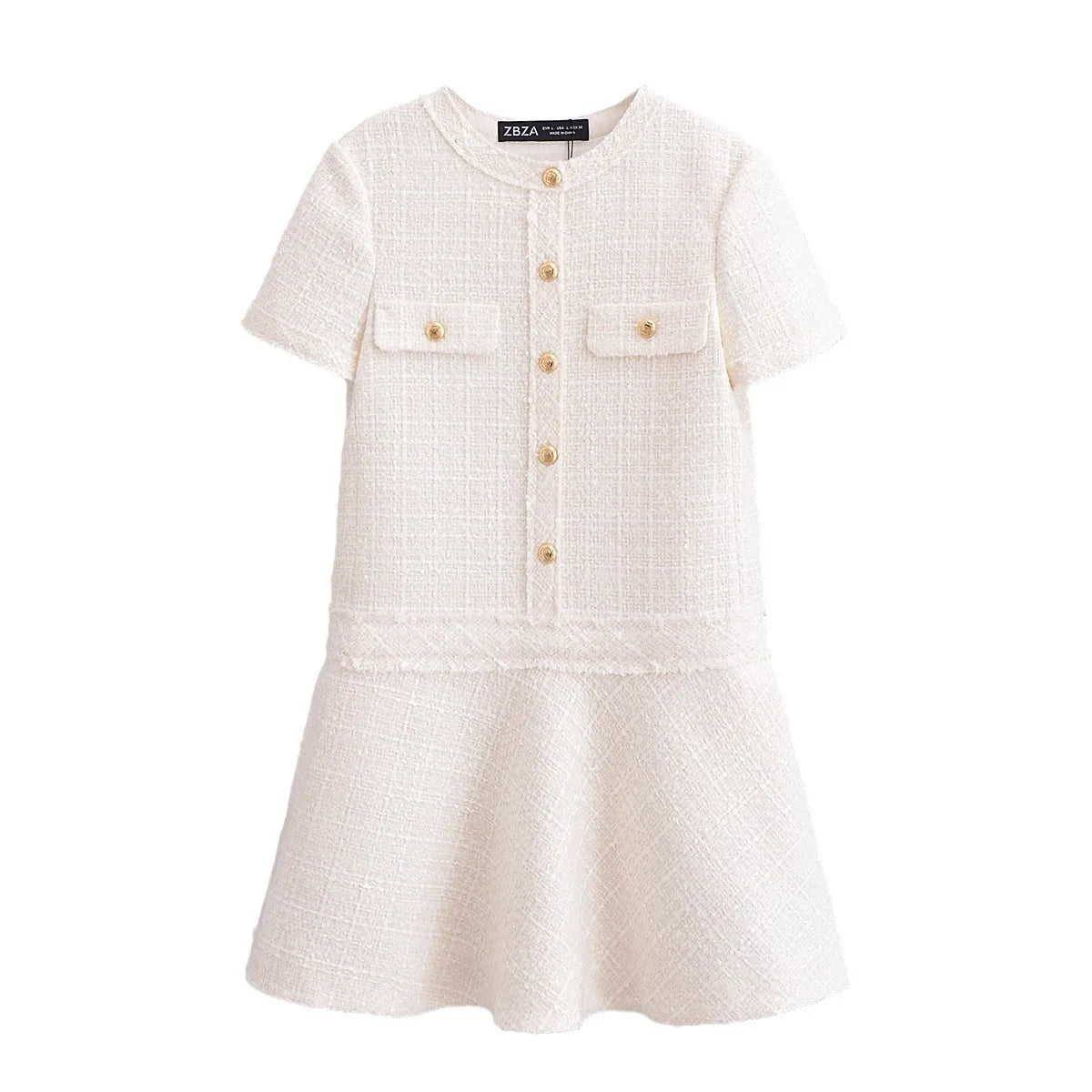 Chic Textured Mini Dress – Summer Party Outfit