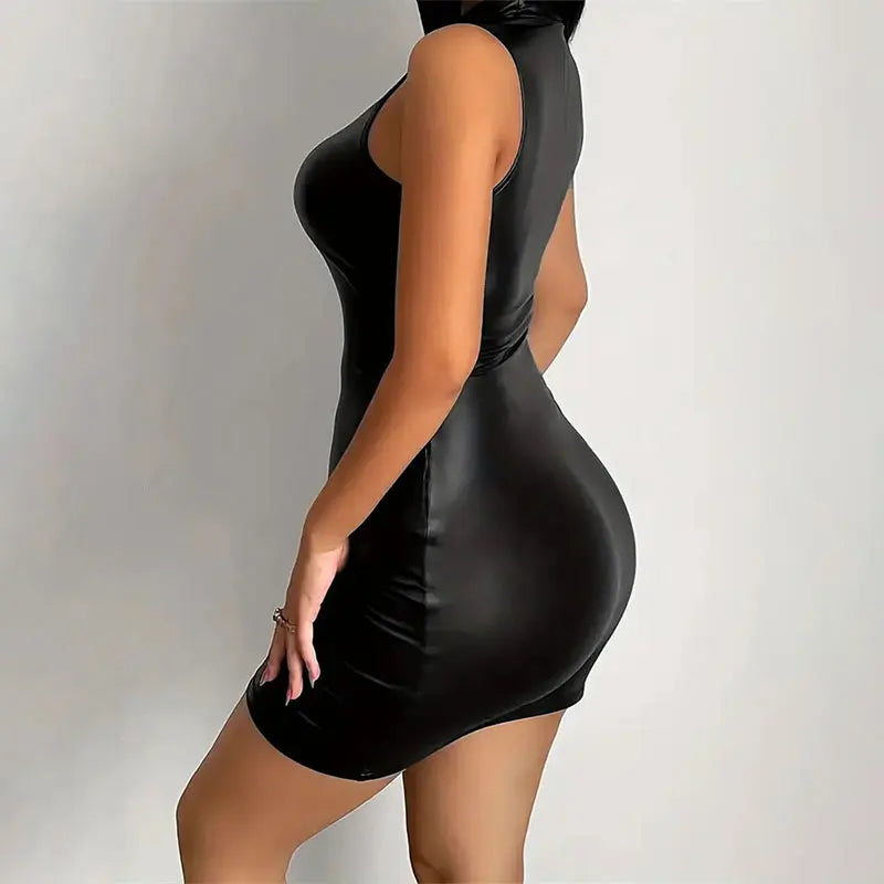 Sleeveless Bodycon Mini Dress – Sexy Club & Party Look