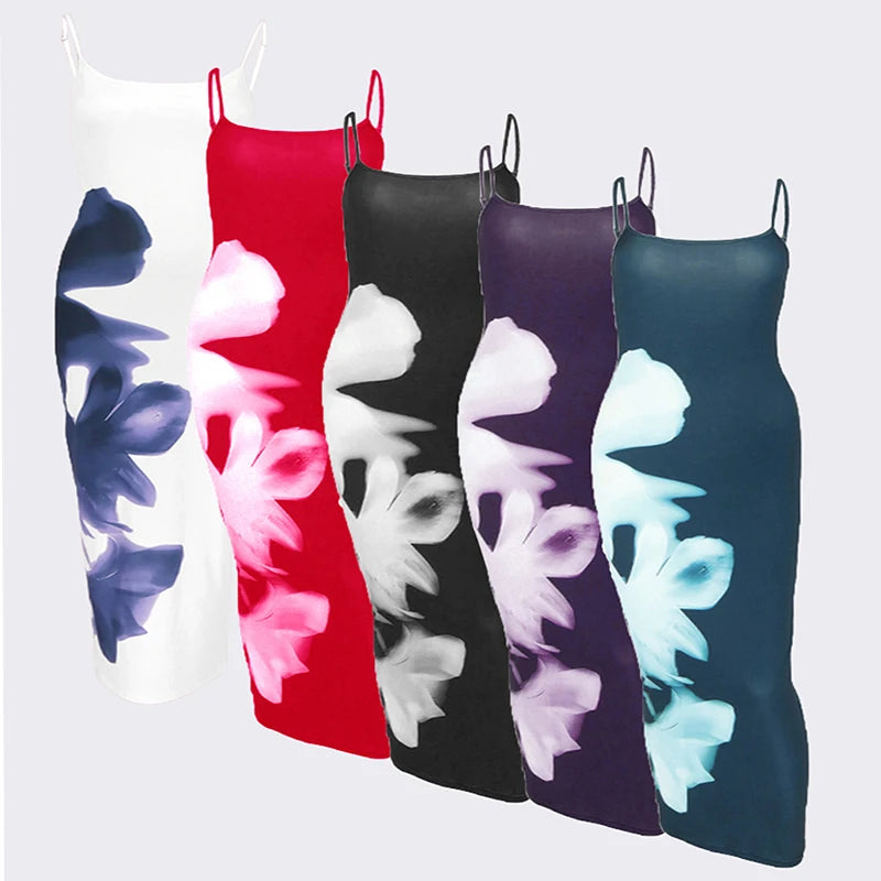 Sleeveless Backless Bodycon Maxi Dress – Summer Party
