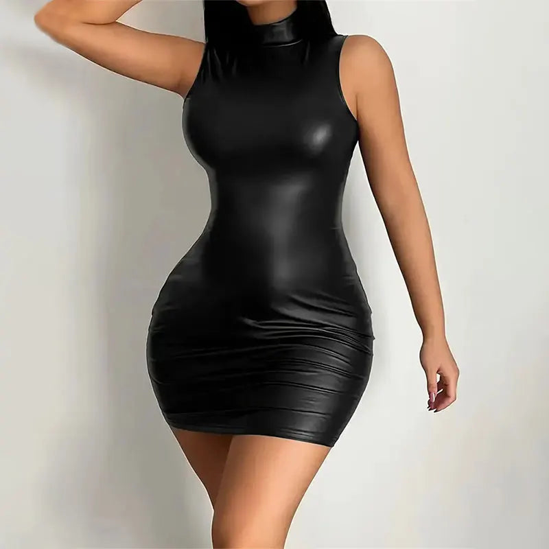 Sleeveless Bodycon Mini Dress – Sexy Club & Party Look
