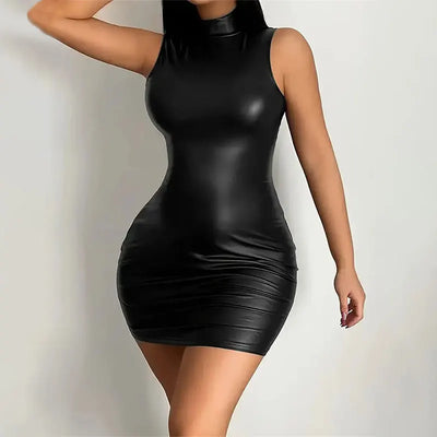 Sleeveless Bodycon Mini Dress – Sexy Club & Party Look