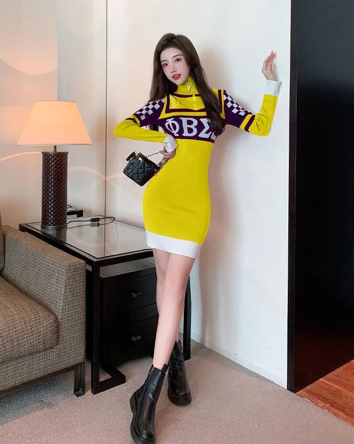 Long Sleeve Crochet Bodycon Dress – Sexy & Elegant Knit Outfit