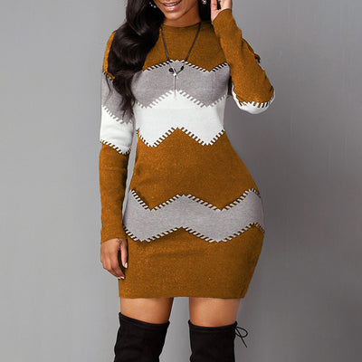 Knitted Bodycon Dress – Casual Beachwear