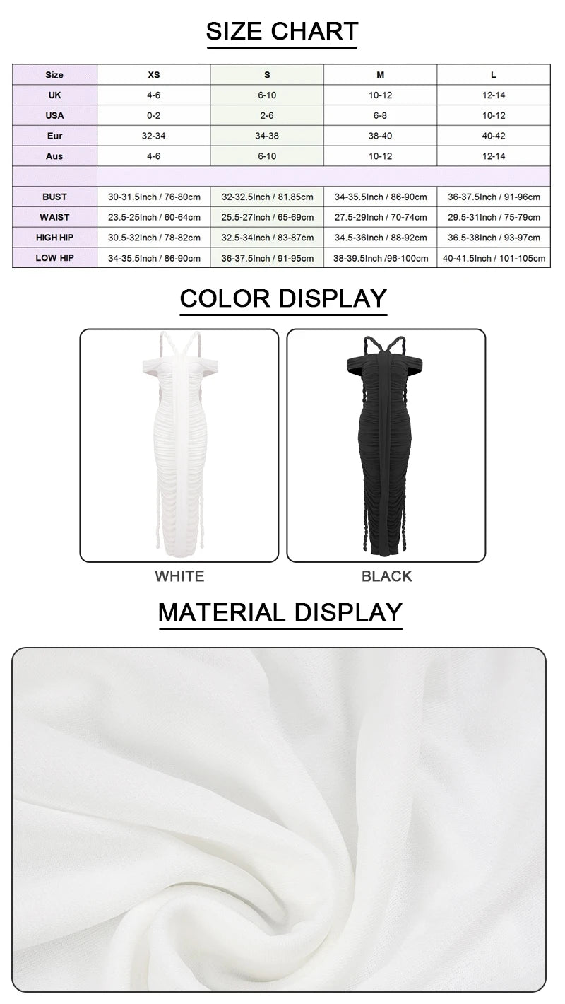 Off Shoulder Ruched Bodycon Dress – Elegant Evening & Party Gown