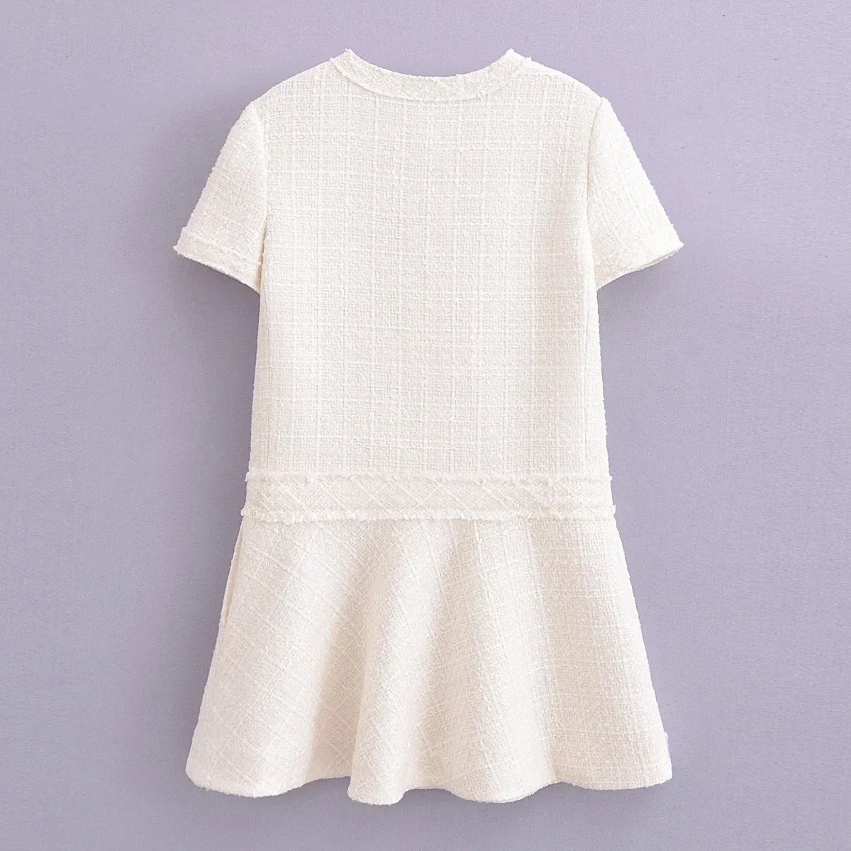 Chic Textured Mini Dress – Summer Party Outfit
