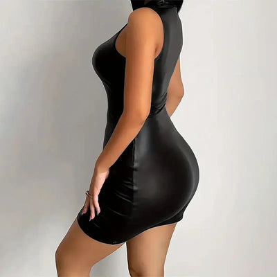 Sleeveless Bodycon Mini Dress – Sexy Club & Party Look