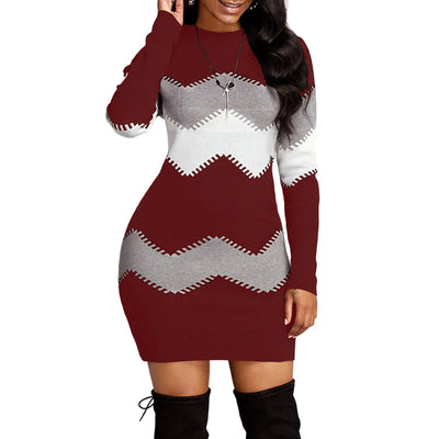 Knitted Bodycon Dress – Casual Beachwear