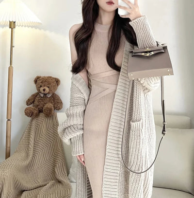 Sleeveless Textured Mini Bodycon Dress – Elegant & Casual