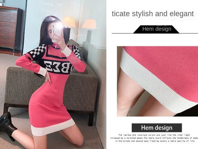 Long Sleeve Crochet Bodycon Dress – Sexy & Elegant Knit Outfit