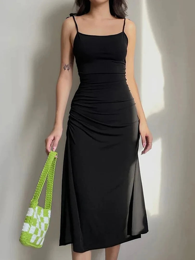 Satin Slip Bodycon Dress – Sexy Summer Party Outfit