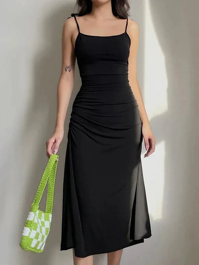 Satin Slip Bodycon Dress – Sexy Summer Party Outfit