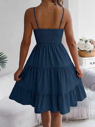 Ruffled Camisole Dress – Casual Summer Outfit