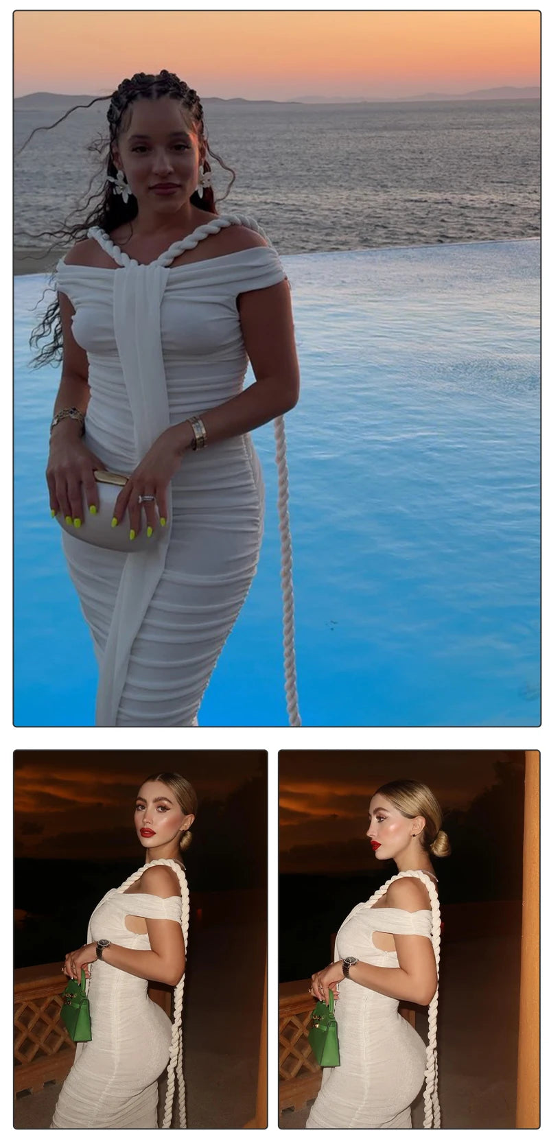 Off Shoulder Ruched Bodycon Dress – Elegant Evening & Party Gown