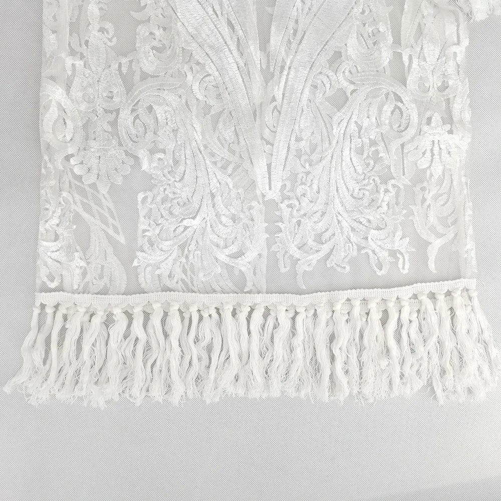 Lace Embroidery Evening Dress – Vintage Wedding & Prom