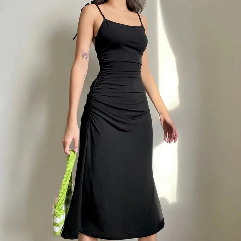 Satin Slip Bodycon Dress – Sexy Summer Party Outfit